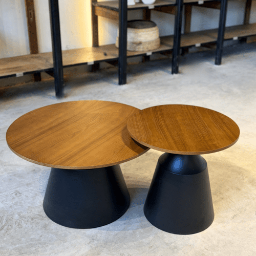 SET MESAS WALNUT