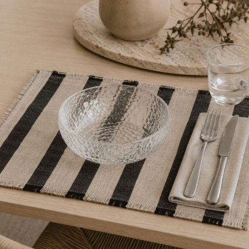SET X 6 INDIVIDUALES RAYA 30X45