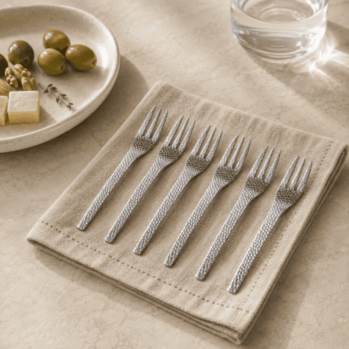 SET X 6 TENEDORES VAIRA 13 CM