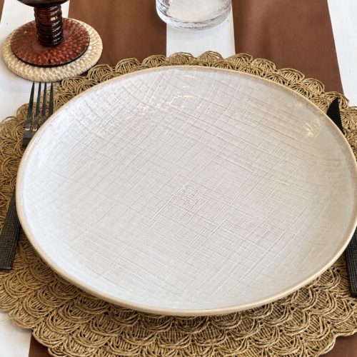 PLATO PLAYO LIENZO 28 CM