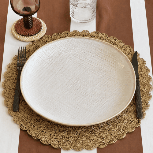 PLATO PLAYO LIENZO 28 CM